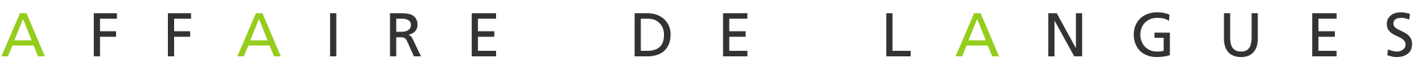 Affaire de Langues Logo Affaire de Langues